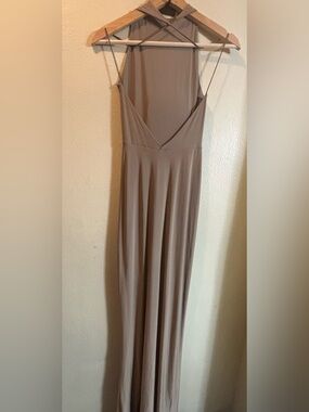 MISGUIDED Criss cross Maxi Dress